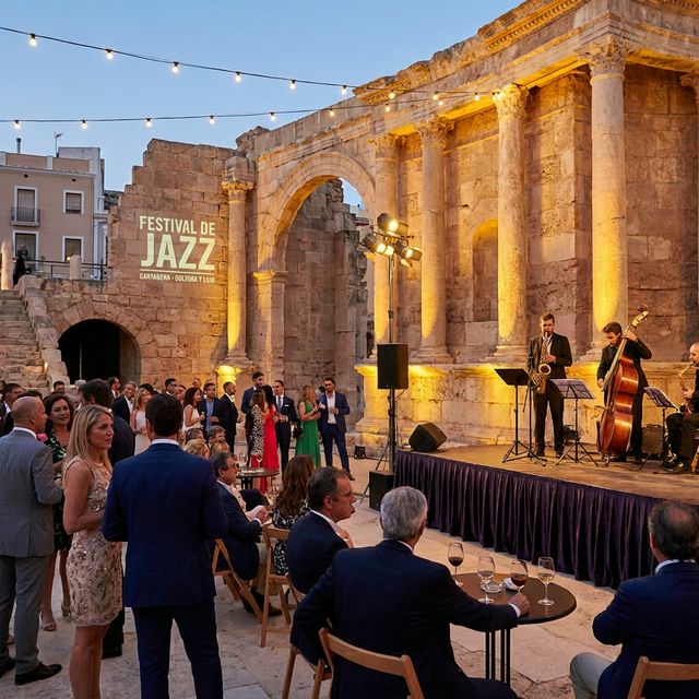 Sofisticado concierto de Jazz en el Teatro Romano de Cartagena